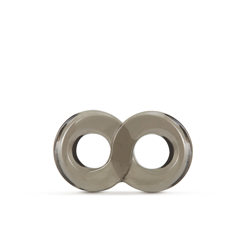 Blush Stay Hard - Cock Ring and Ball Strap - Black — black cock ring at Stuffgoodies