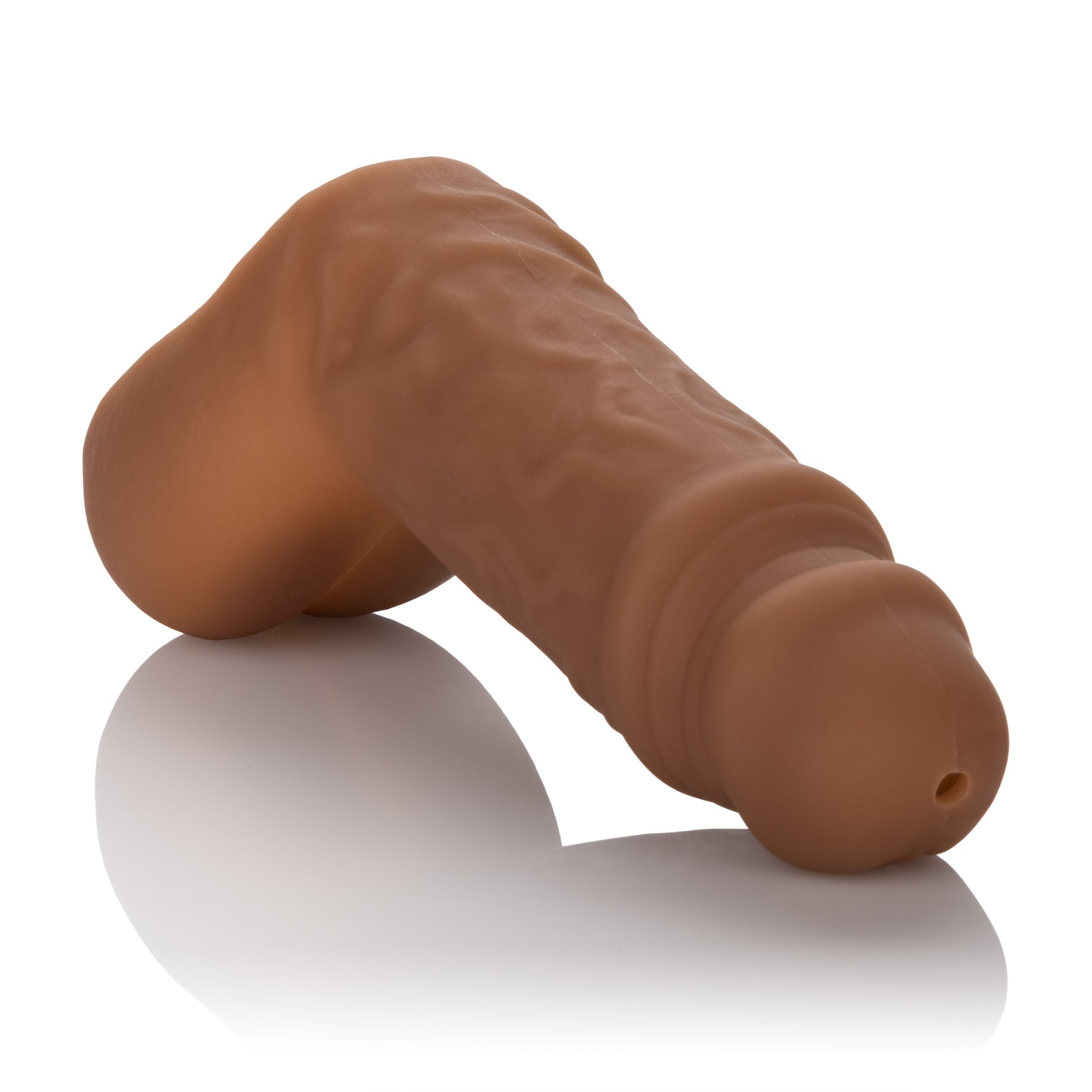 CalExotics Packer Gear 5 Inch Stp Packer - Brown — brown dildo at Stuffgoodies