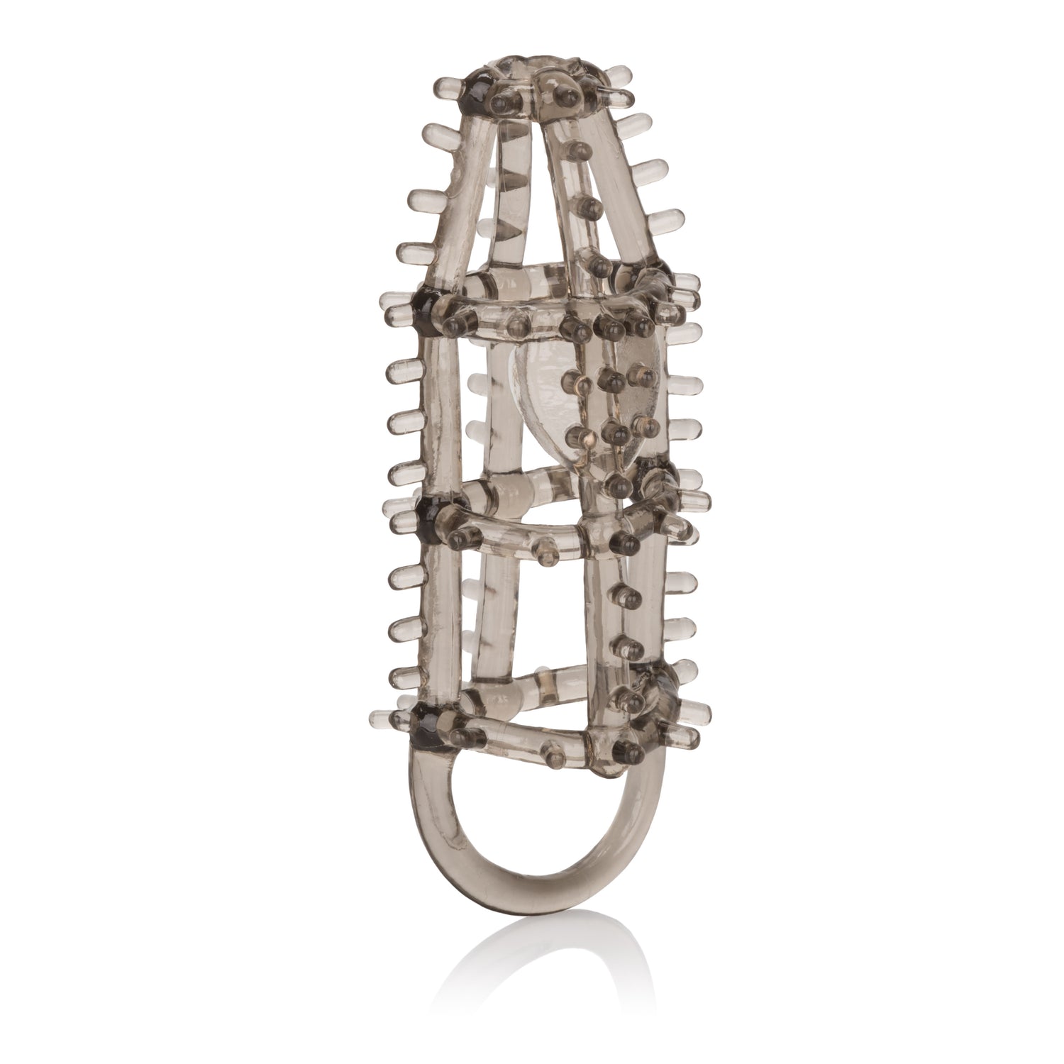 CalExotics Ultimate Cock Cage - Smoke — smoke cock ring at Stuffgoodies
