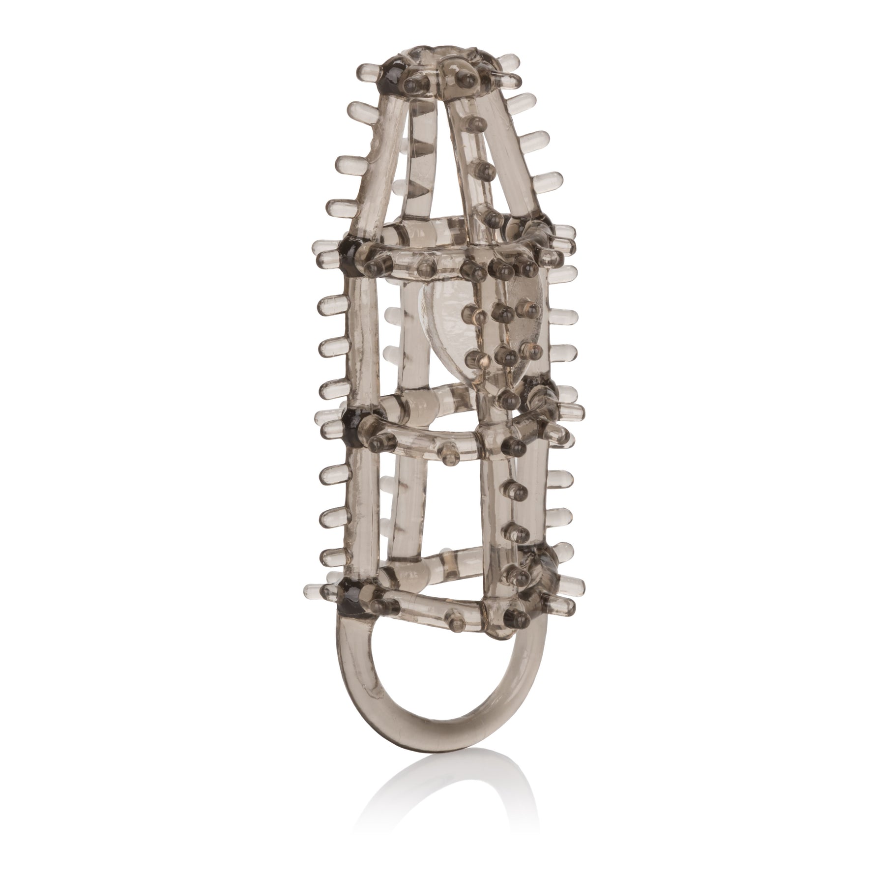 CalExotics Ultimate Cock Cage - Smoke — smoke cock ring at Stuffgoodies