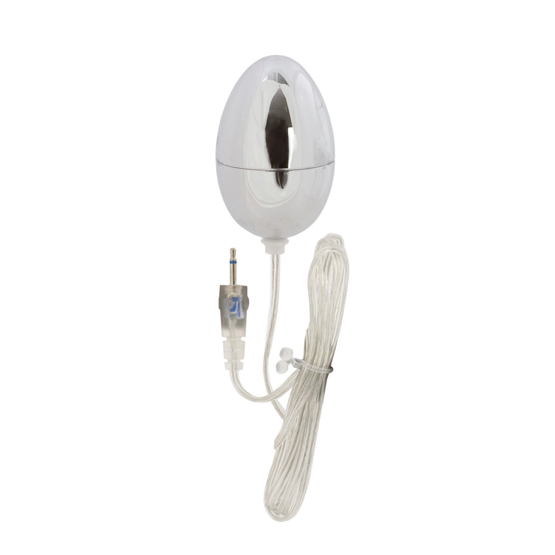 CalExotics Sterling Collection Silver Egg — bullet vibrator at Stuffgoodies