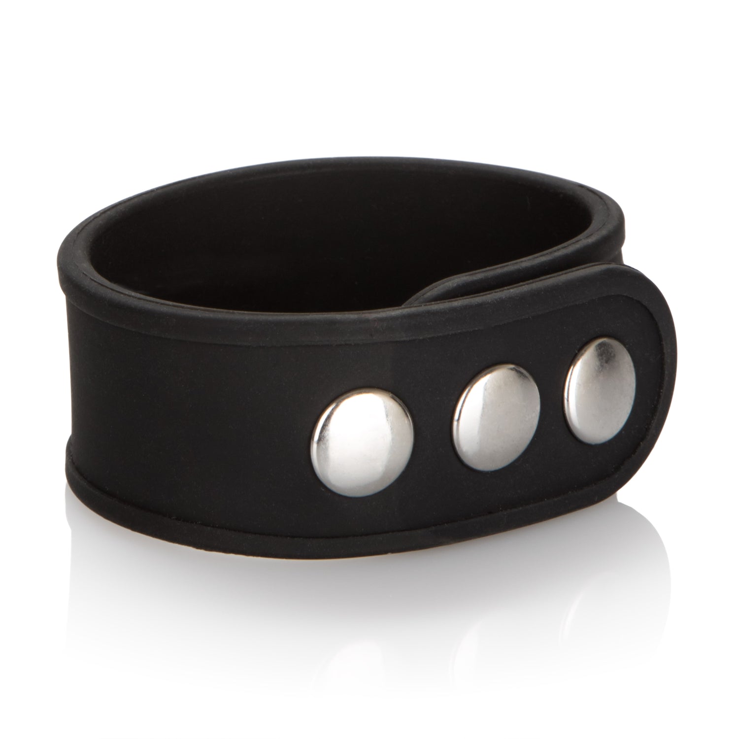 CalExotics Silicone Tri-Snap Erection Ring — cock ring at Stuffgoodies