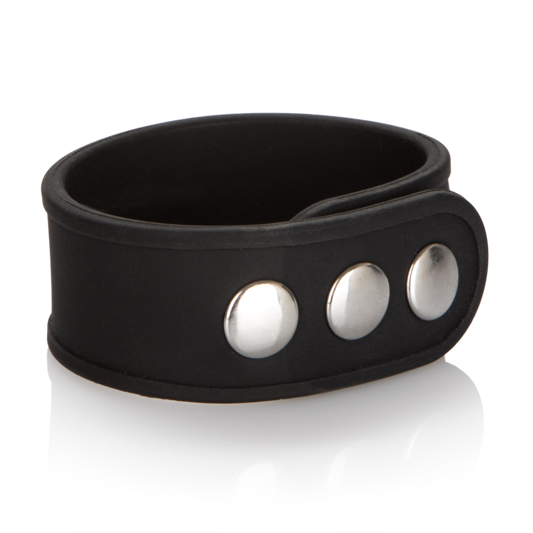 CalExotics Silicone Tri-Snap Erection Ring — cock ring at Stuffgoodies