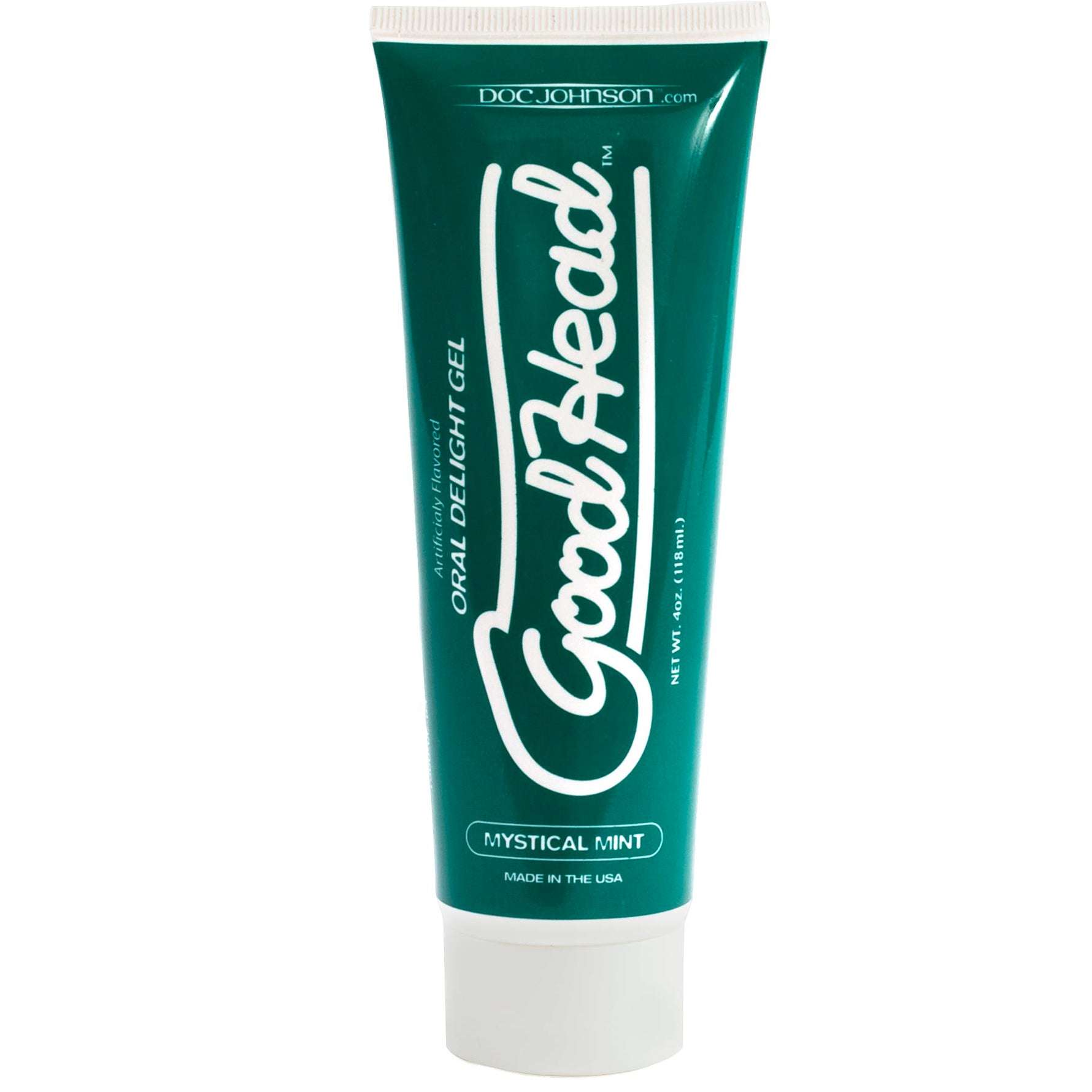 Doc Johnson Good Head - Oral Delight Gel 4 Oz - Mystical Mint — intimate product at Stuffgoodies