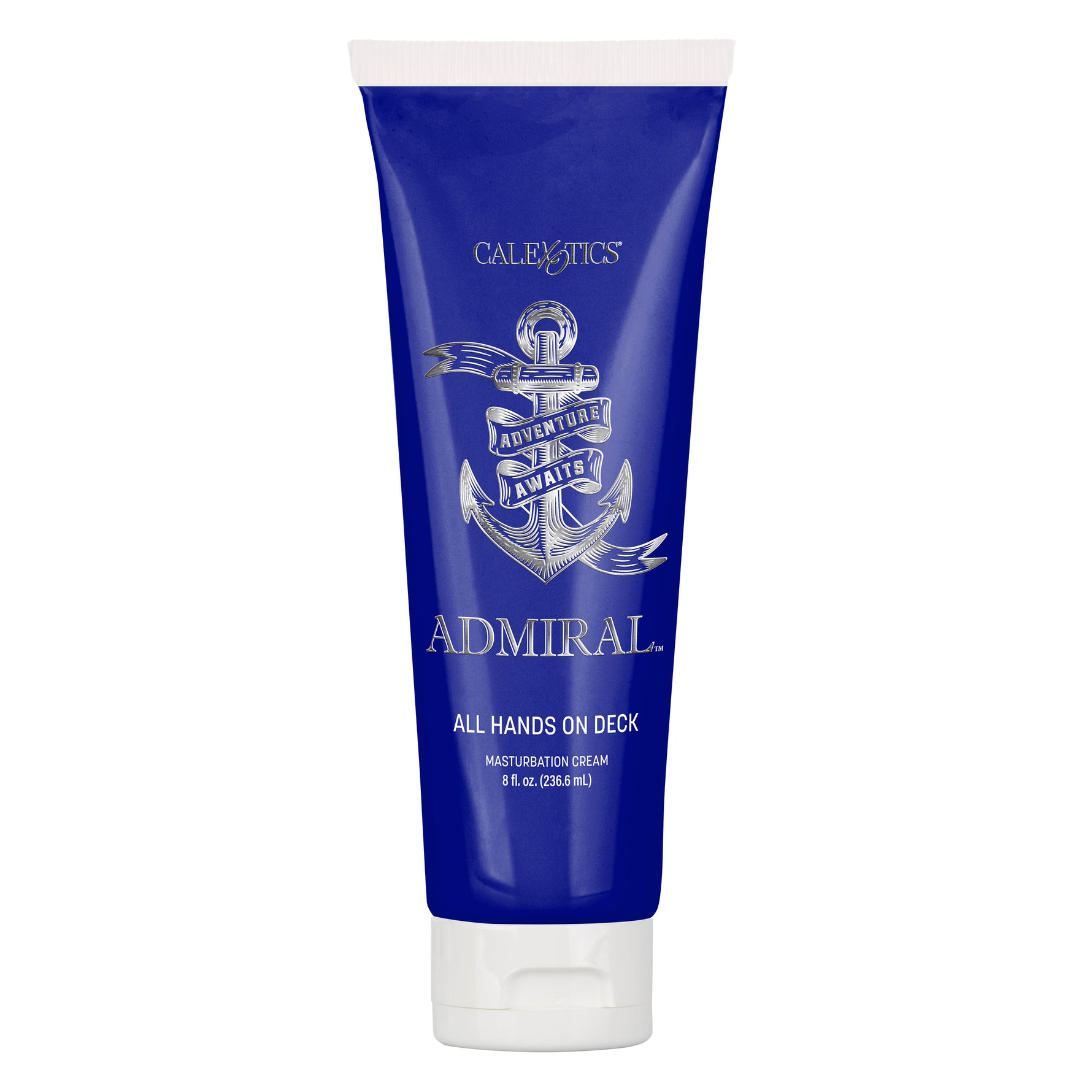 CalExotics Admiral All Hands on Deck Masturbation Cream Tube 8 Oz — male masturbator at Stuffgoodies