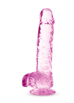 Blush Naturally Yours - 6 Inch Crystalline Dildo - Rose — rose dildo at Stuffgoodies