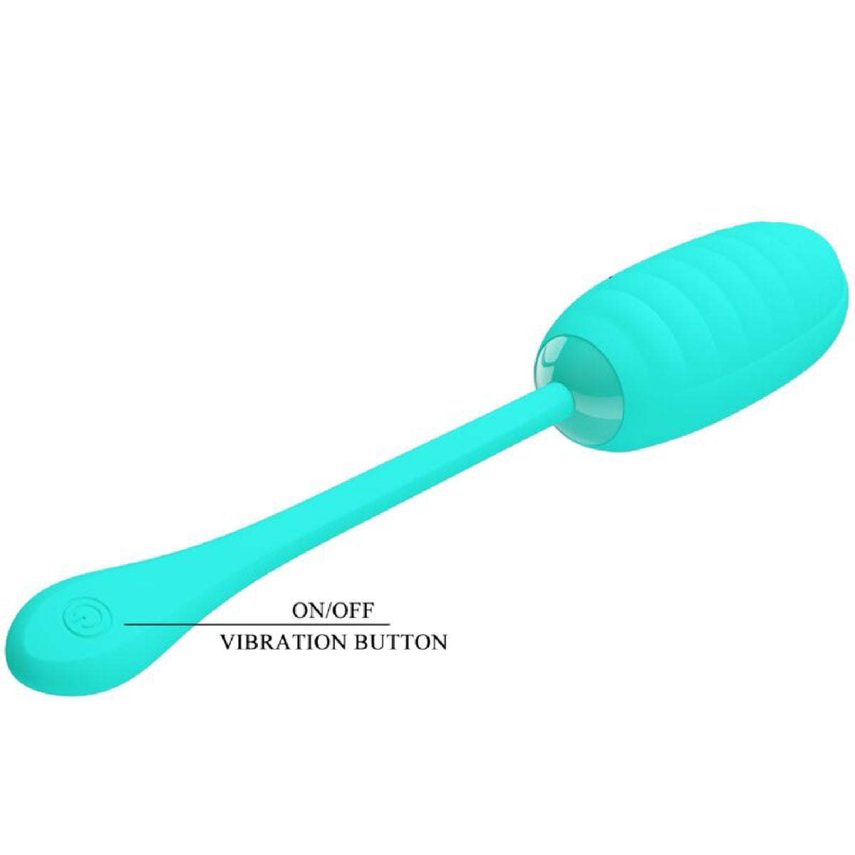 Kirk Rechargeable Vibrating Egg - Turquoise