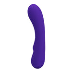 Matt Super Soft Silicone Vibrator - Purple Default Title