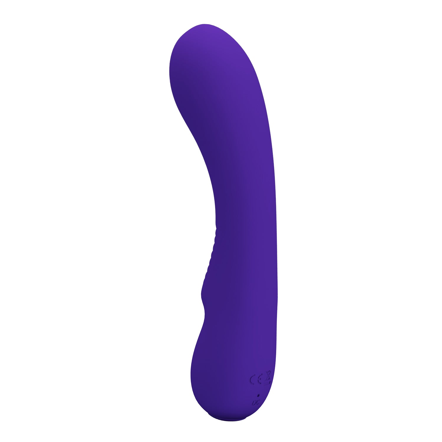Matt Super Soft Silicone Vibrator - Purple Default Title