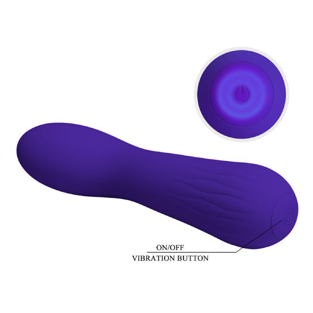 Faun Rechargeable Vibrator - Purple