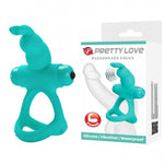 Passionate Figgy Penis Ring - Turquoise