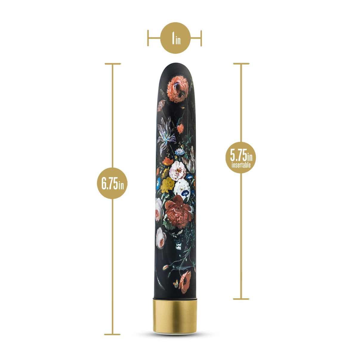 the collection bountiful 7 inch rechargeable vibe flora
