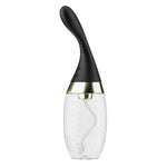 Blush Anal Adventures Platinum - Aqua Jet - Black — black anal toy at Stuffgoodies