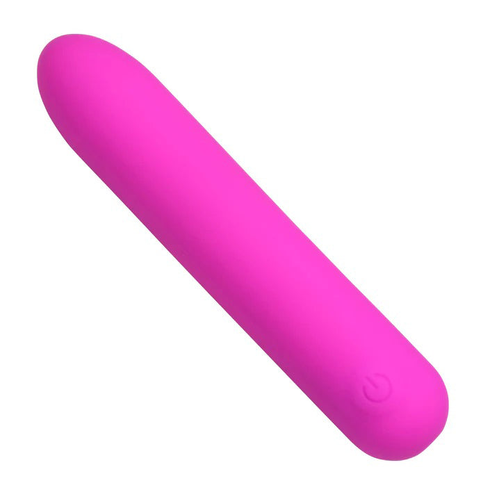 Tapered Flexible Silicone Bullet - Pink
