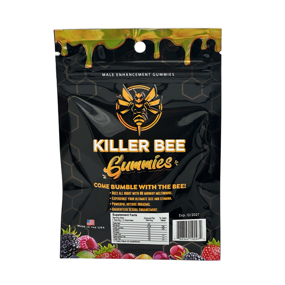 Bp Killer Bee Male Gummy 24ct - Display - (Net)