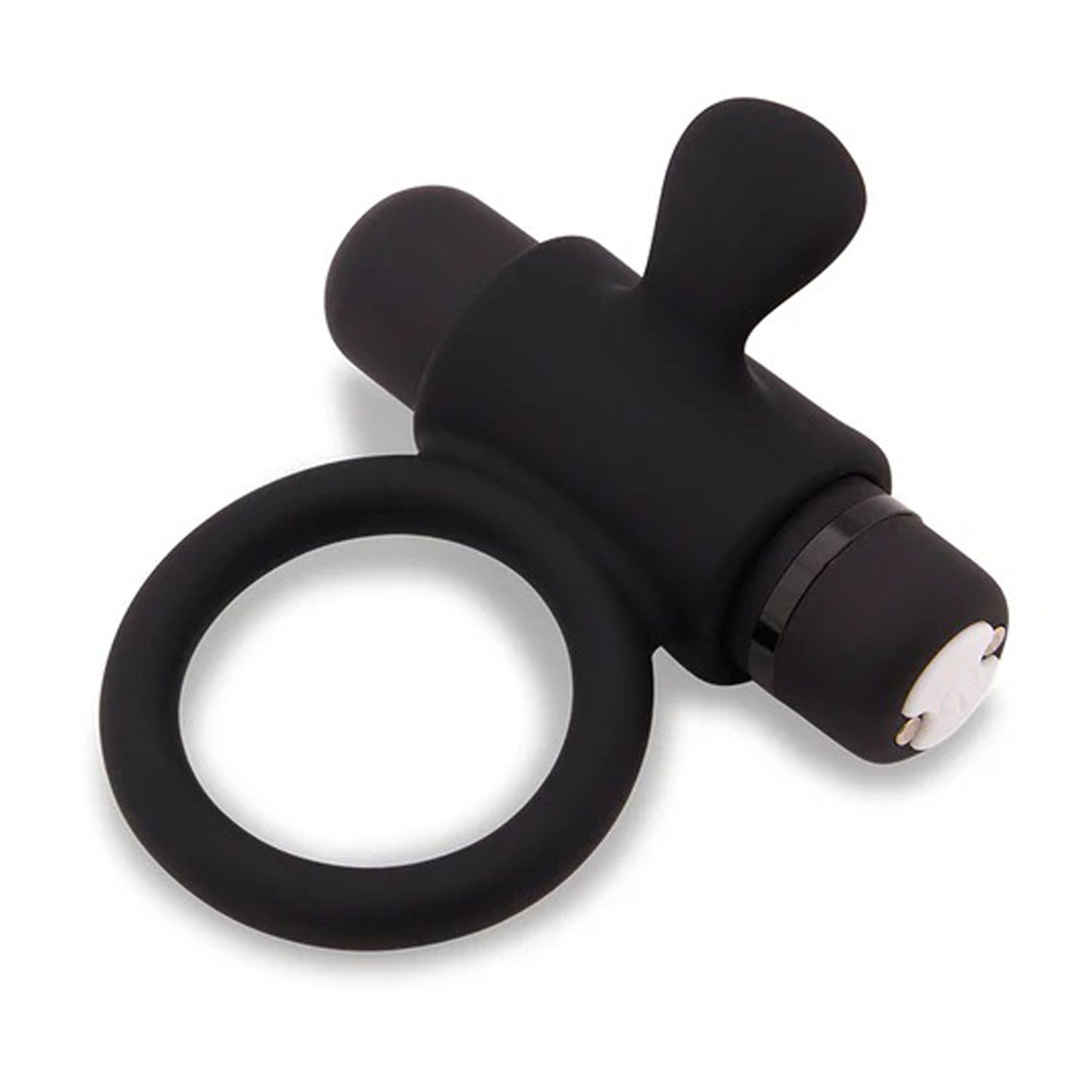 Nu Sensuelle Silicone Bullet Ring - Black Default Title