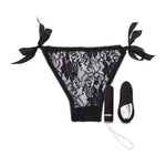 Nu Sensuelle Remote Control Pleasure Panty - Black — black massager at Stuffgoodies