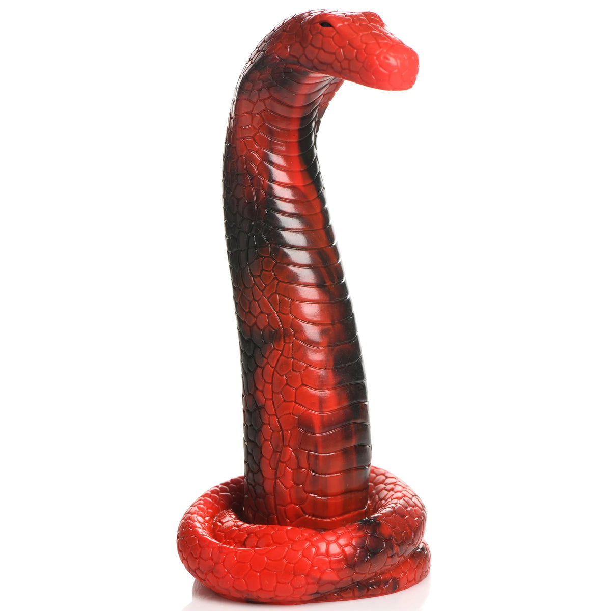 King Cobra Consolador de Silicona King Cobra - Rojo