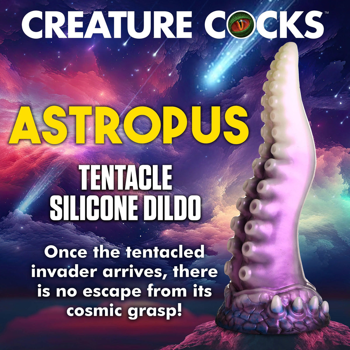 Consolador de Silicona con Tentáculo Astropus