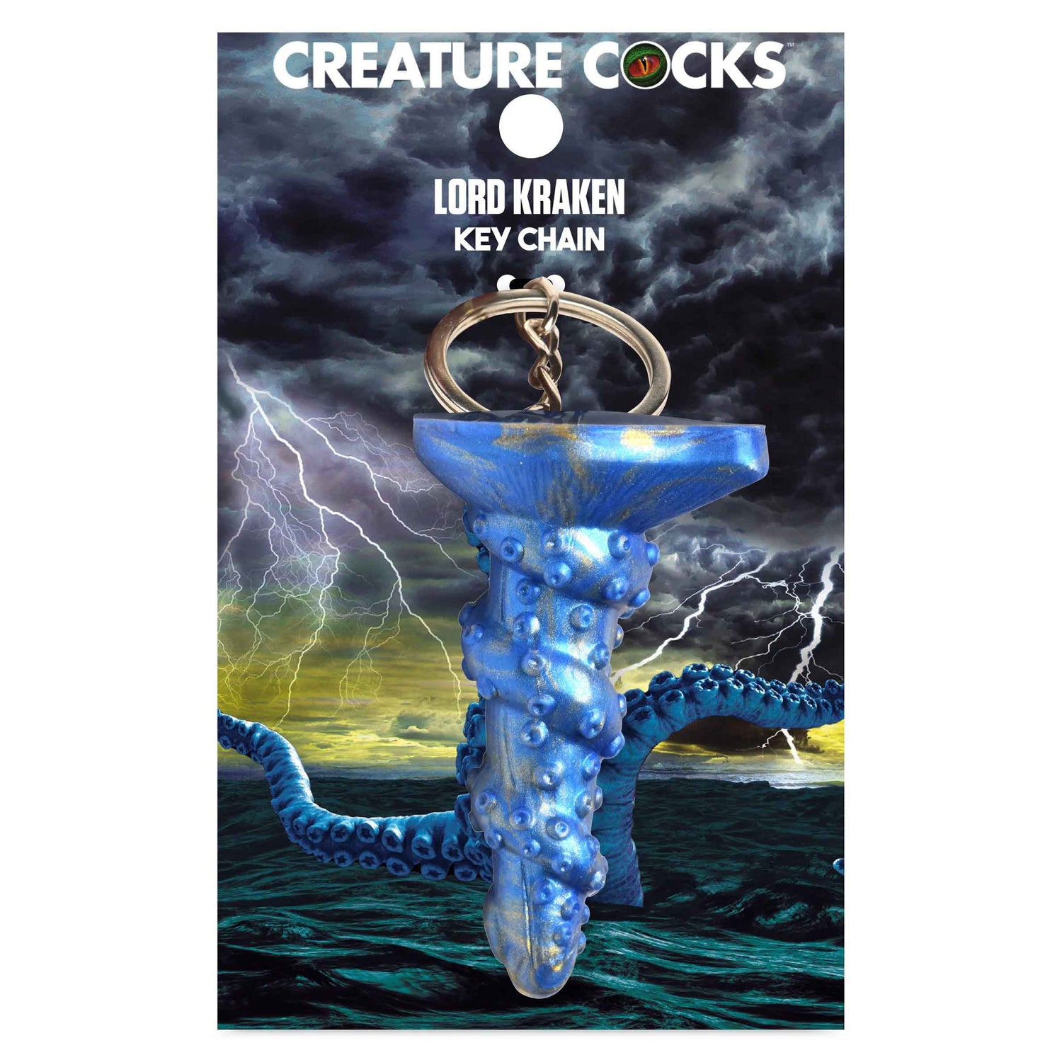 Lord Kraken Keychain - Blue Default Title