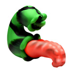 Tongue Lasher Silicone Vibrator - Green Default Title