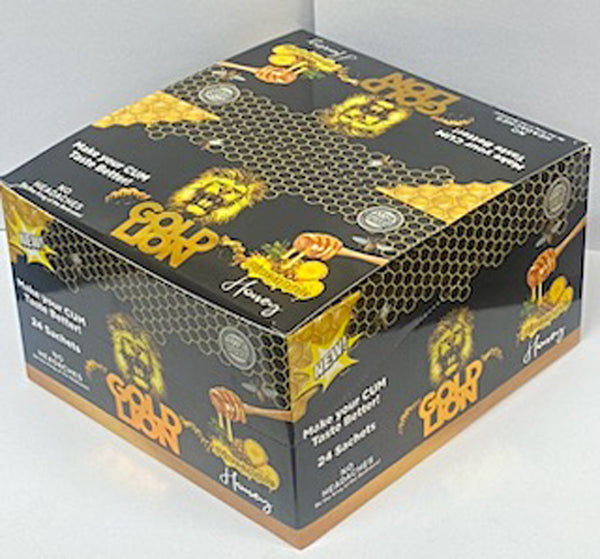 Cousins Supplements Gold Lion Pineapple Honey 24ct Display — intimate product at Stuffgoodies