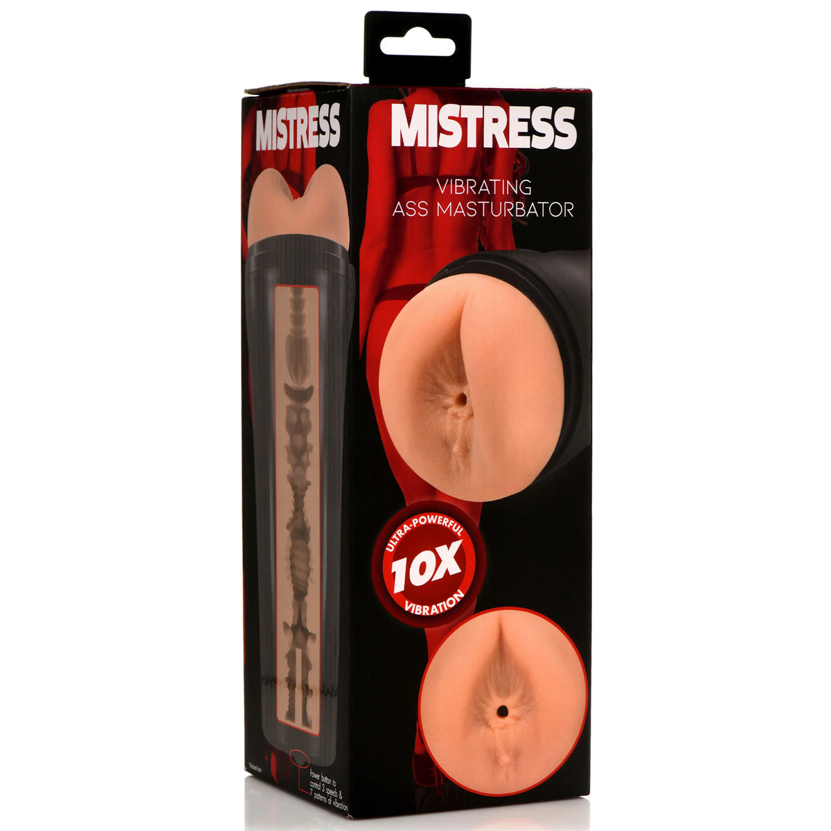 Mistress Vibrating Ass Masturbator - Medium