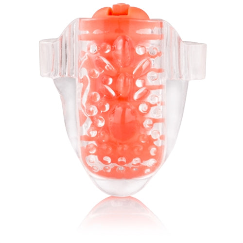 Screaming O Colorpop Quickie Lingo - Orange - Each — orange vibrator at Stuffgoodies