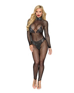 Bodystocking Dmnd - One Size - Black Default Title