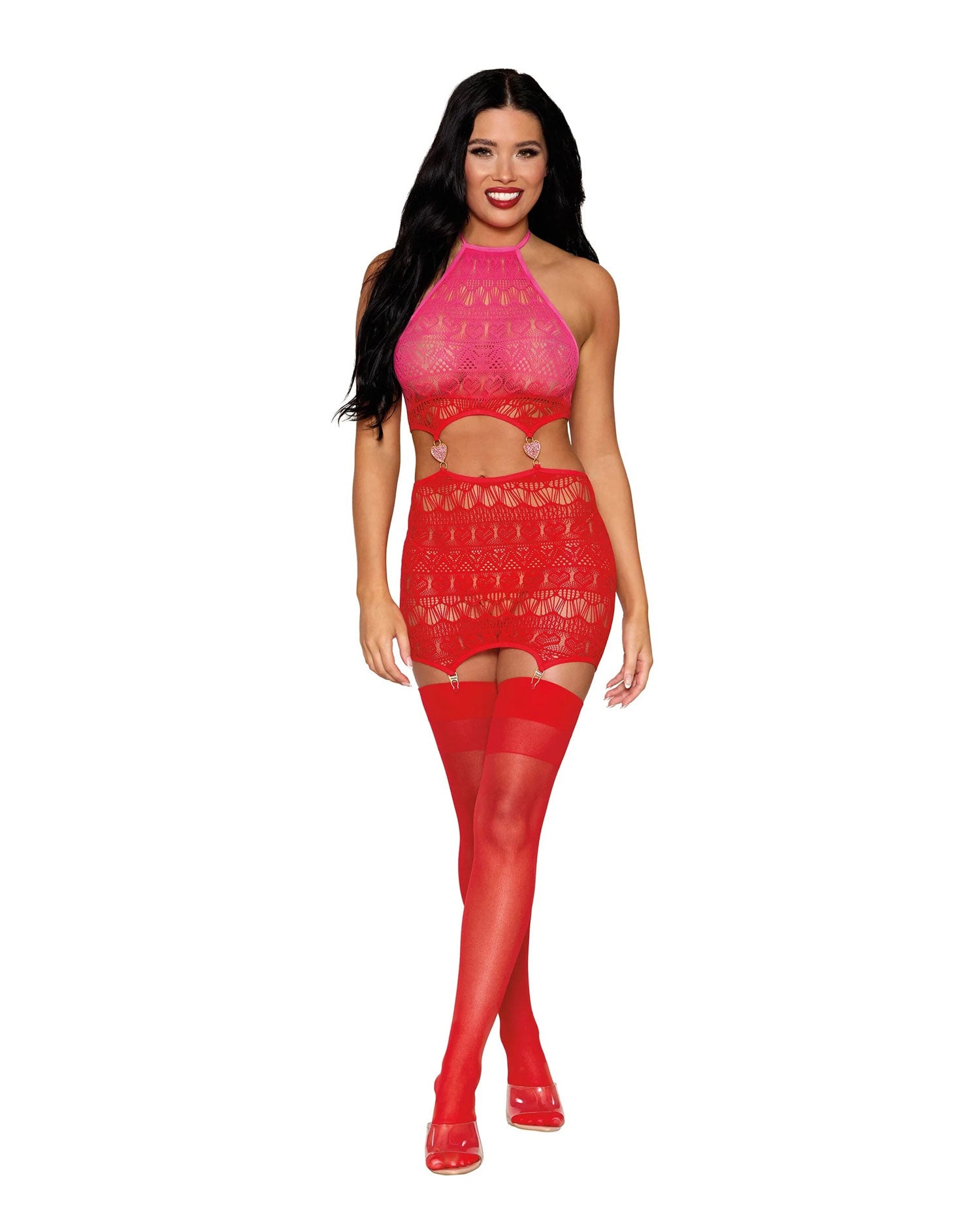 Garter Slip Dmnd - One Size - Red Default Title