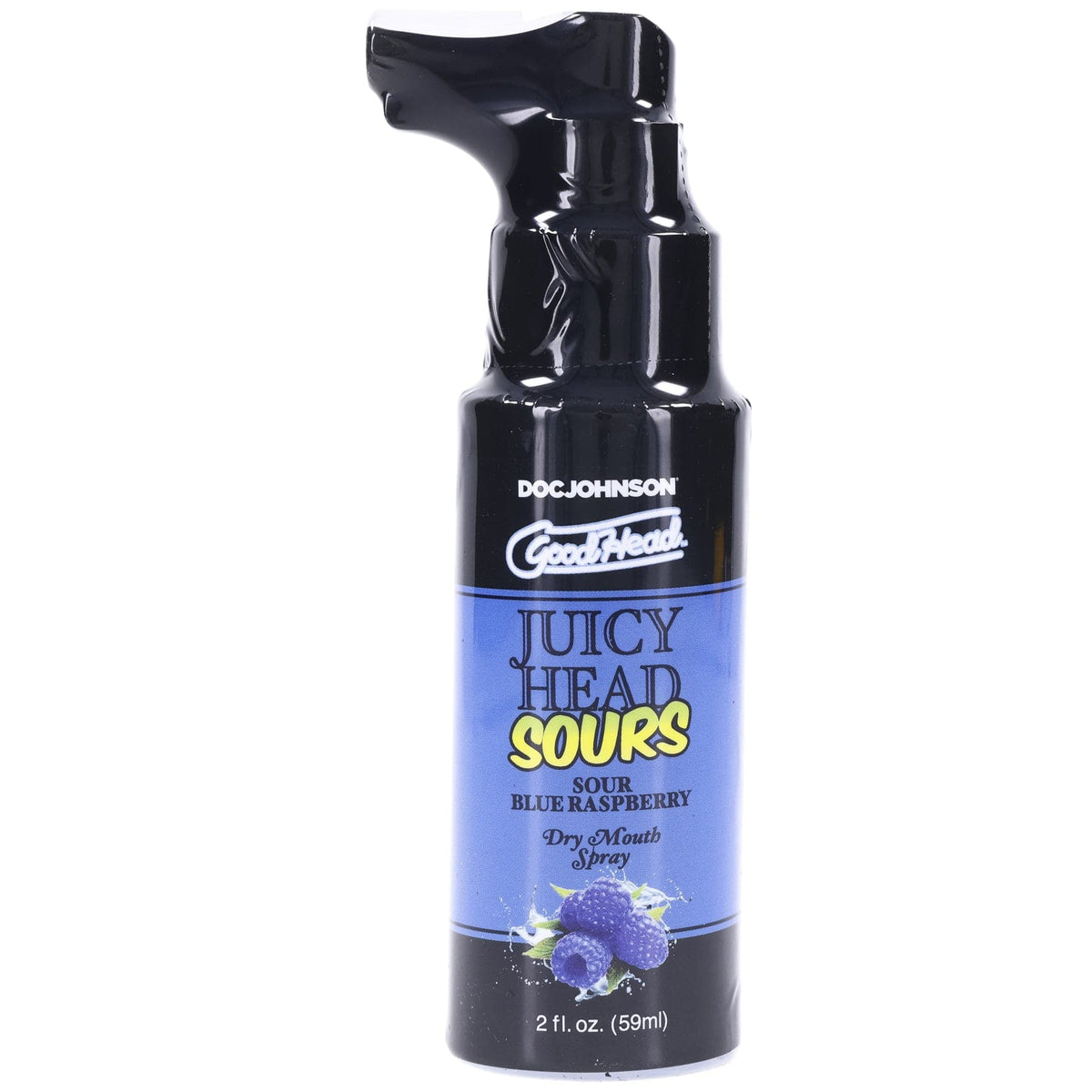 Goodhead - Juicy Head - Spray para boca seca - Frambuesa azul agria - 2 oz