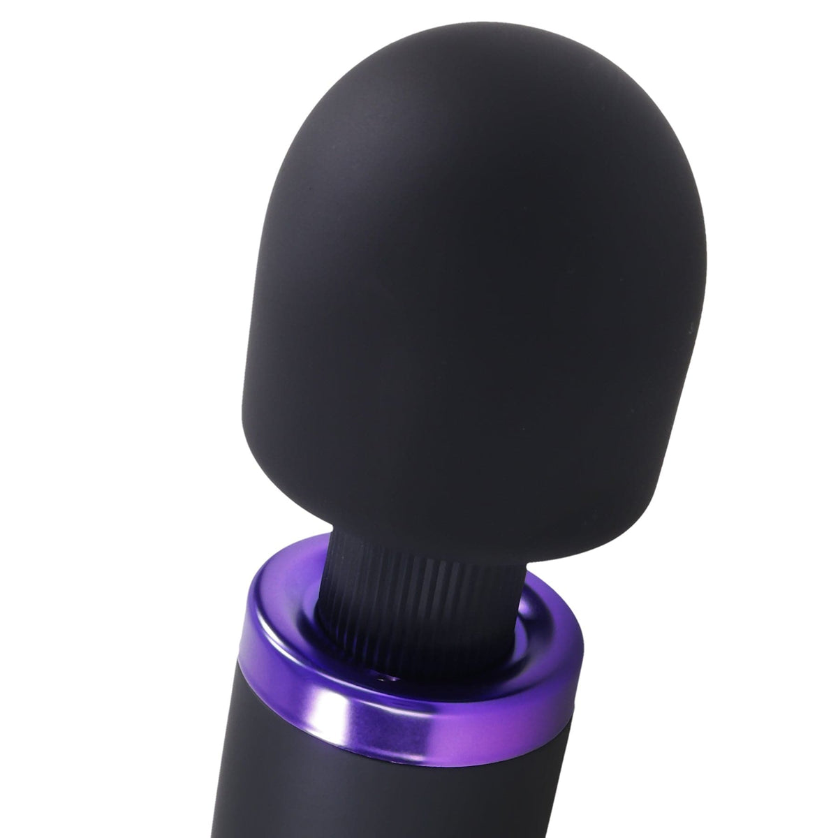 Merci - Varita eléctrica recargable - Ultra - Potente masajeador con varita de silicona - Negro