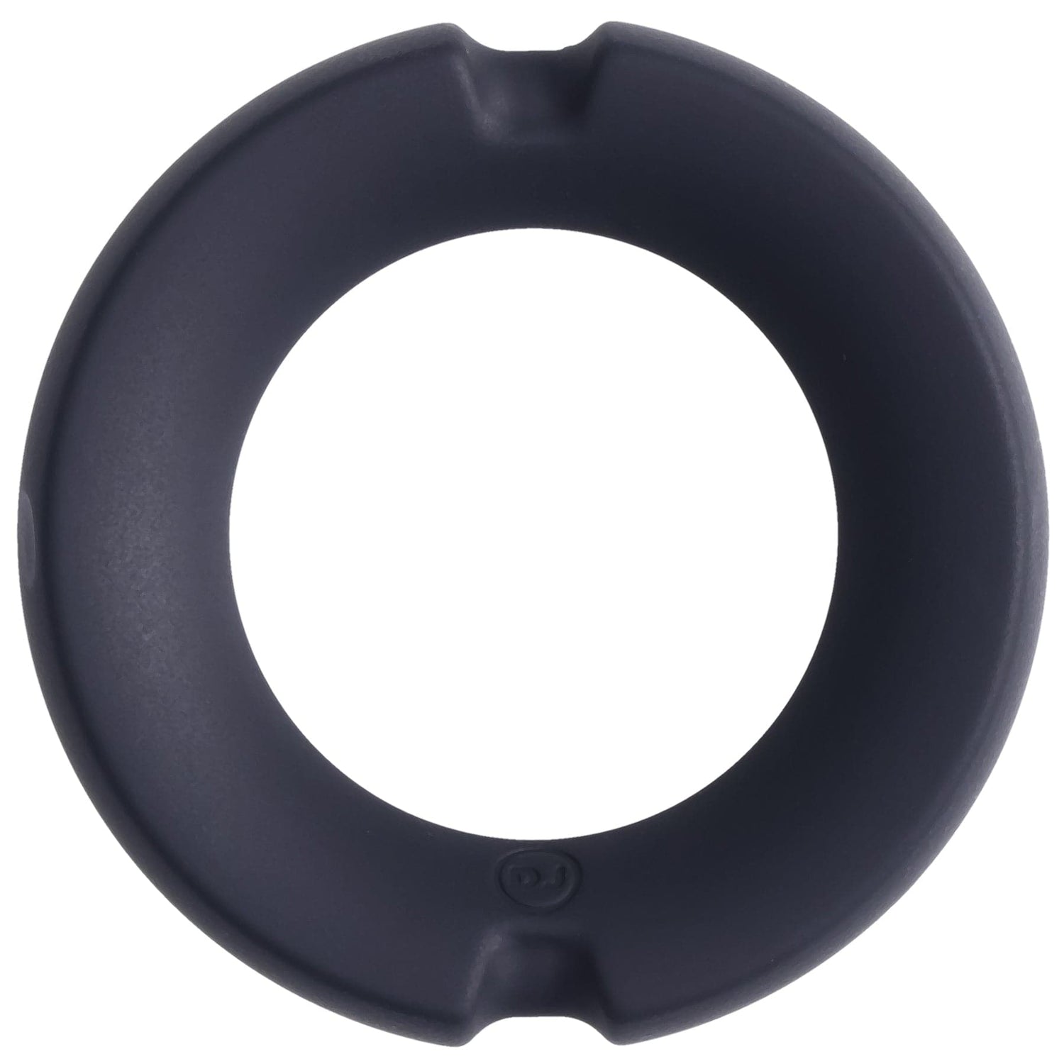 Doc Johnson Merci - the Paradox - Silicone Covered Metal Cock Ring - 45mm - Black