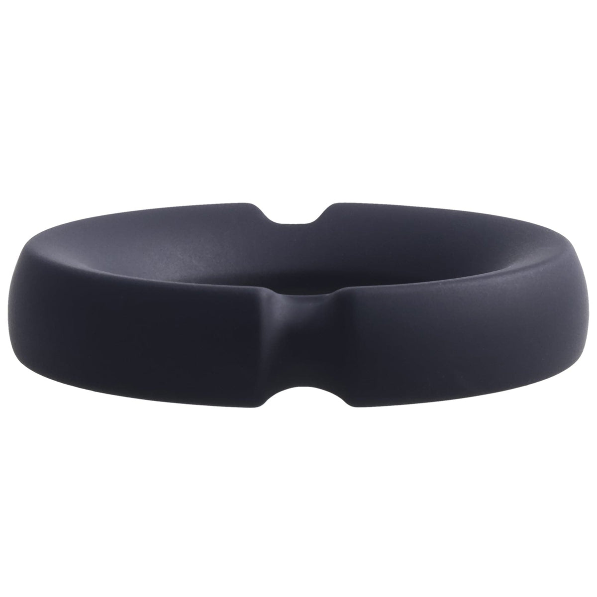 Merci - the Paradox - Silicone Covered Metal Cock  Ring - 45mm - Black