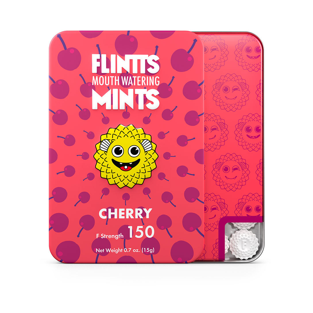 Flintts Mouth Watering Mints Cherry - F-Strength 150 Default Title