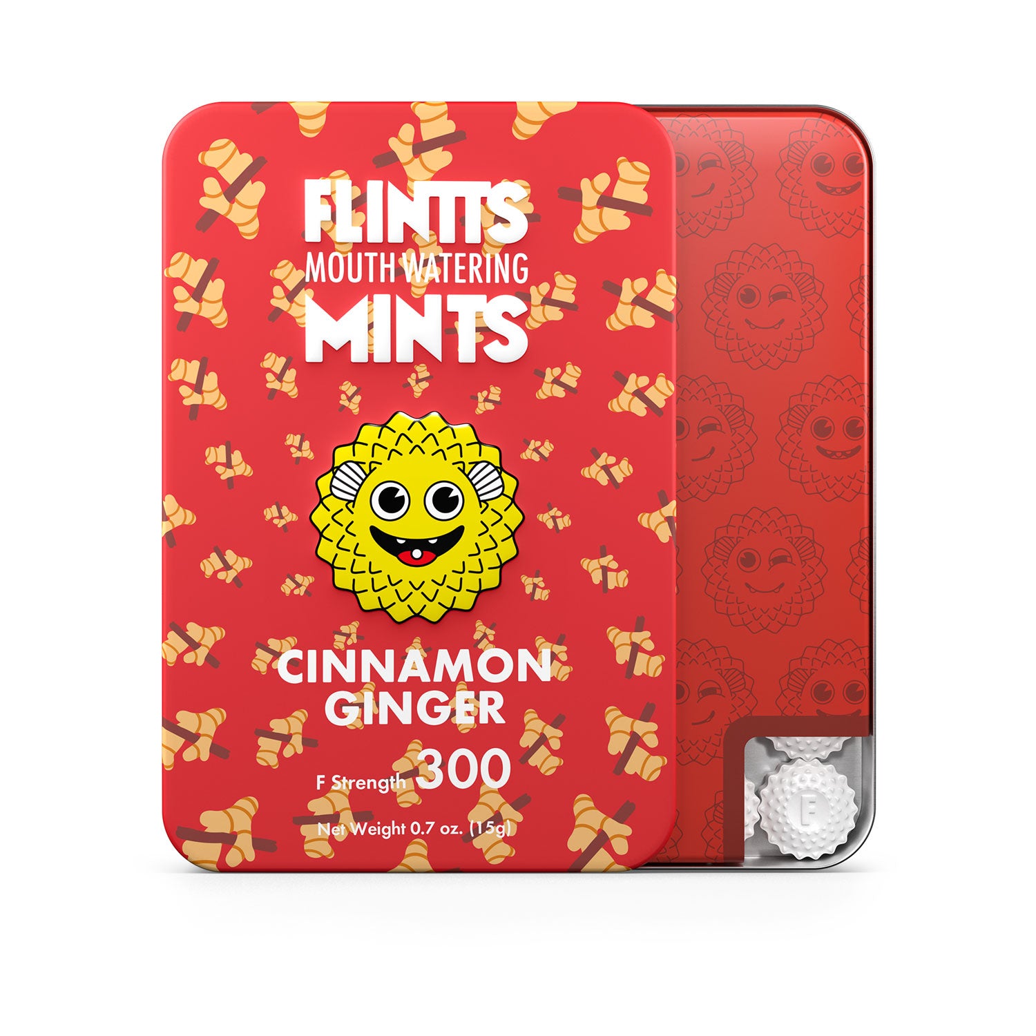 Flintts Mouth Watering Mints Cinnamon Ginger - F-Strength 300 Default Title