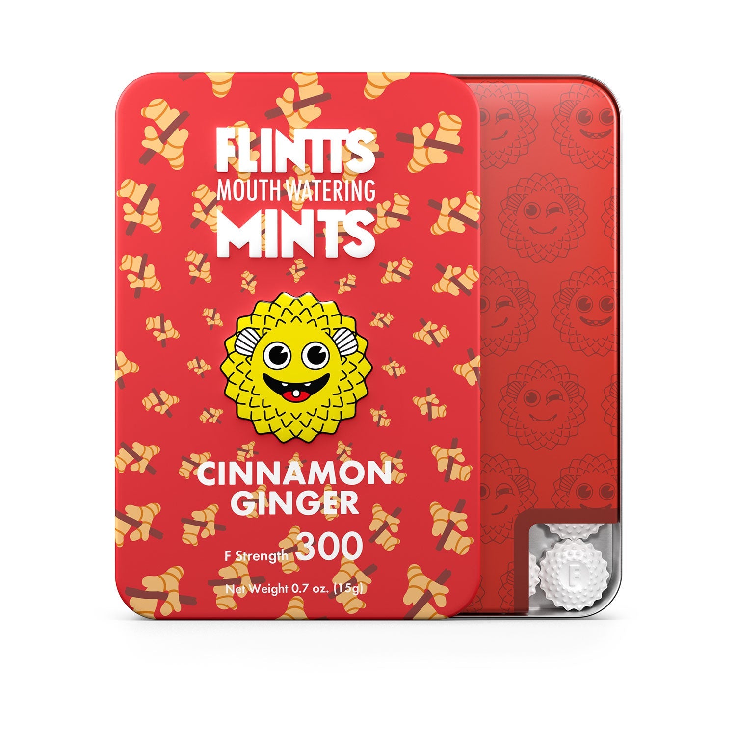 Flintts Mouth Watering Mints Cinnamon Ginger - F-Strength 300