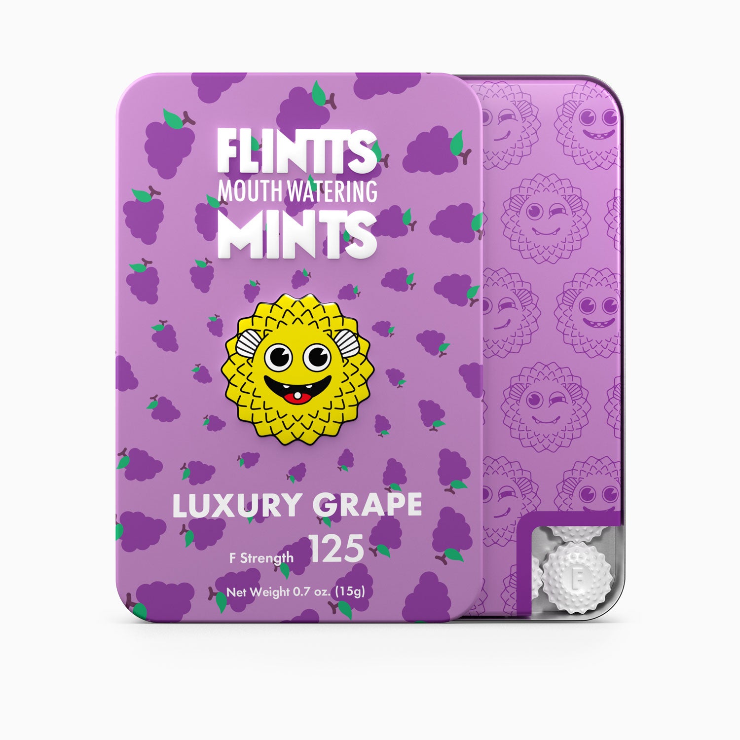 Flintts Mouth Watering Mints Luxury Grape - F-Strength 125 Default Title