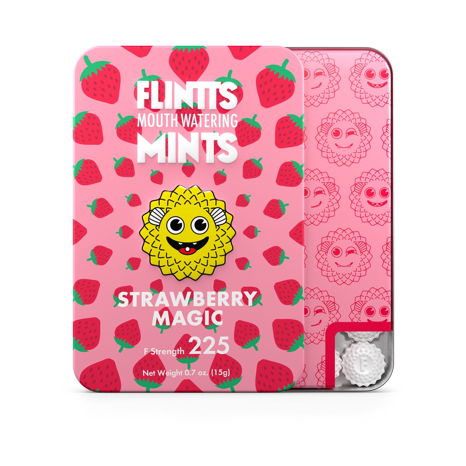 Flintts Mouth Watering Mints Strawberry Magic - F-Strength 225 Default Title