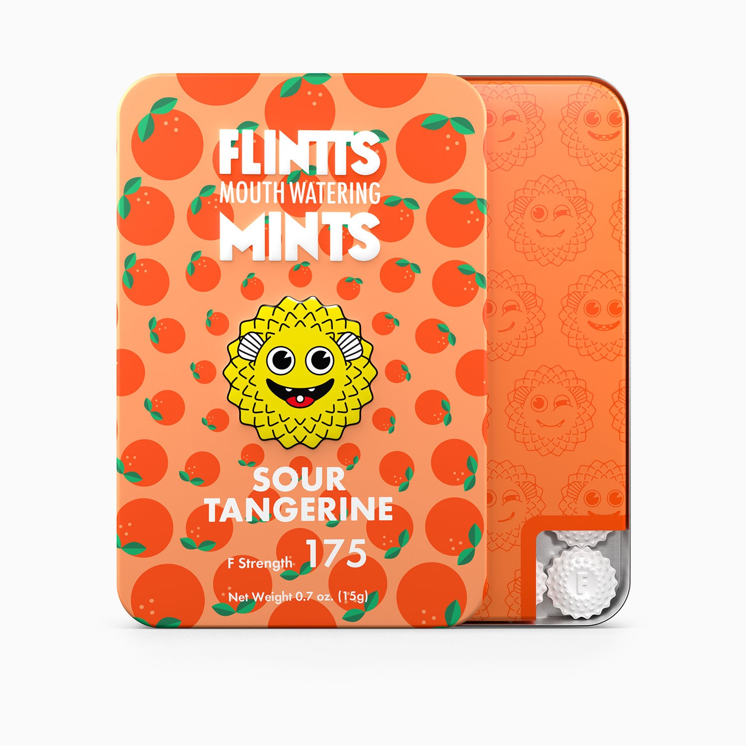 Flintts Mouth Watering Mints Sour Tangerine - F-Strength 175 Default Title