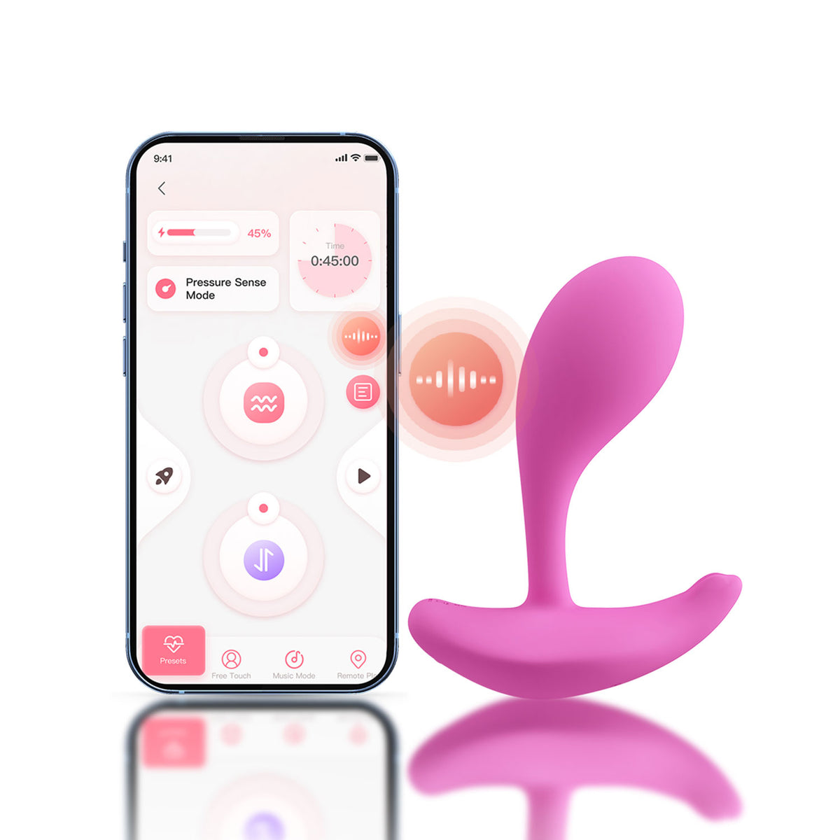 Oly 2 - App Enabled - Clit and G-Spot Vibrator -  Pink