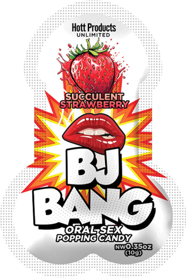 Bj Bang - Oral Sex Popping Candy - Strawberry 10gm Default Title
