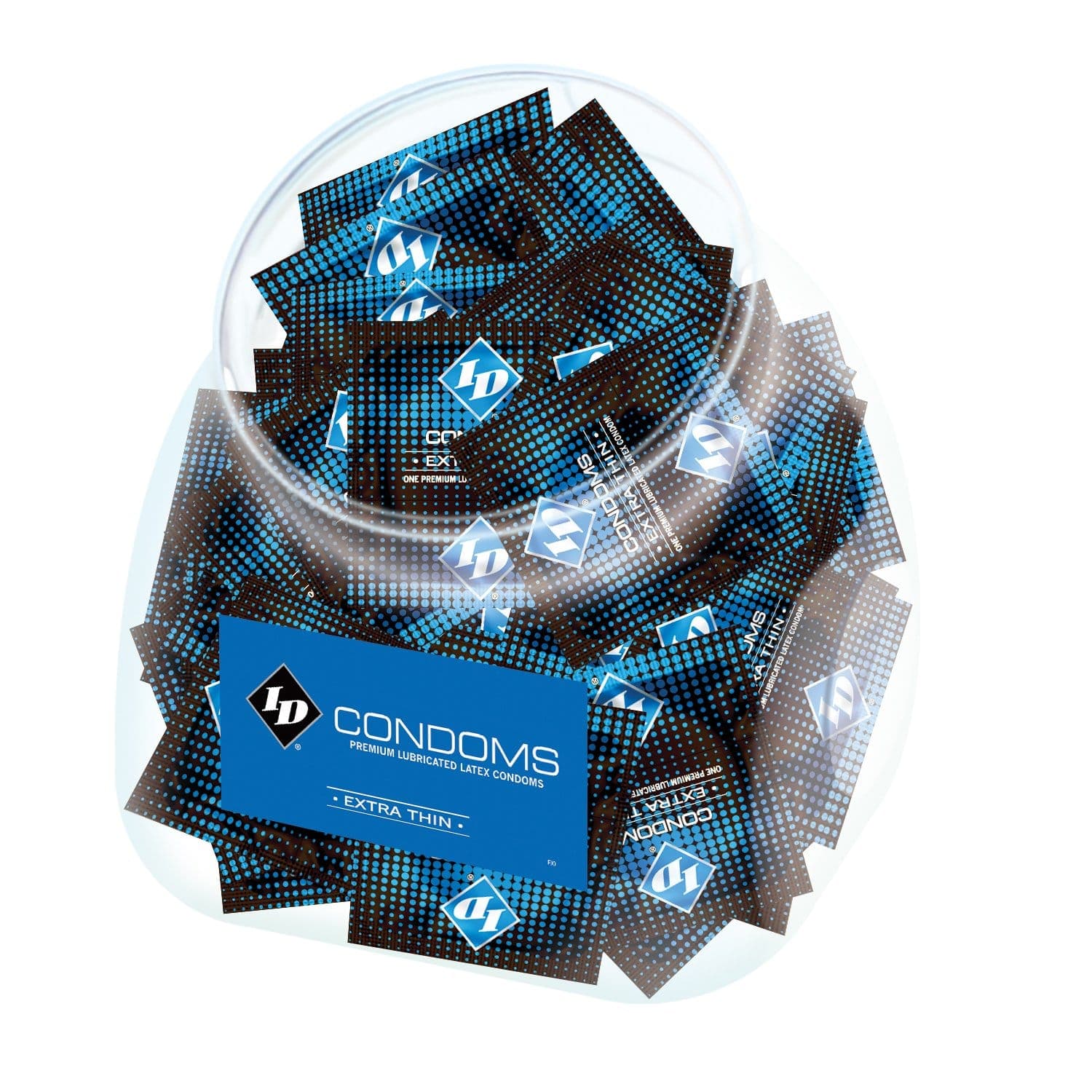 ID Extra Thin Condom Jar - 144 Pieces