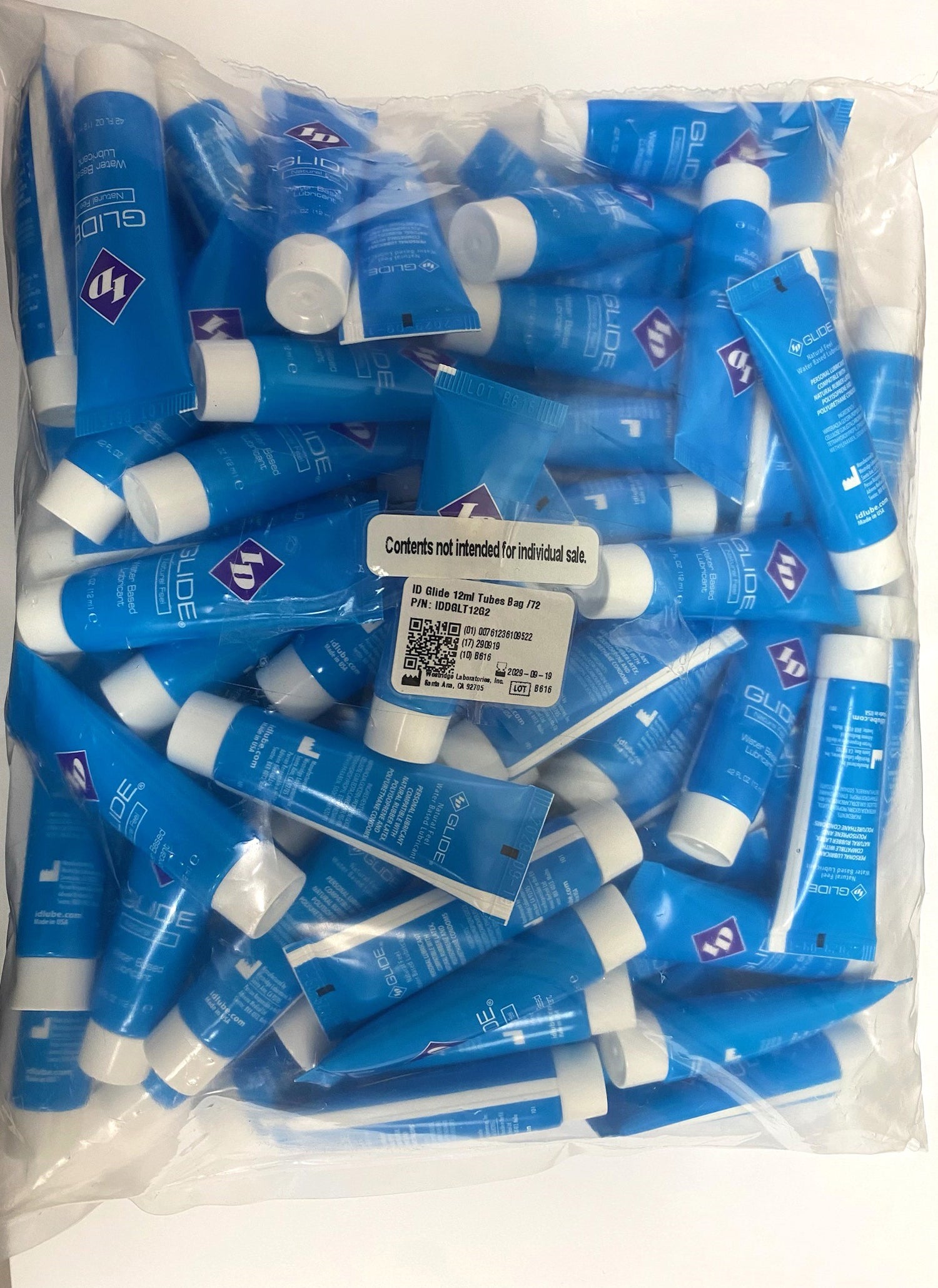 Glide 12ml Tubes - Bag of 72 Default Title