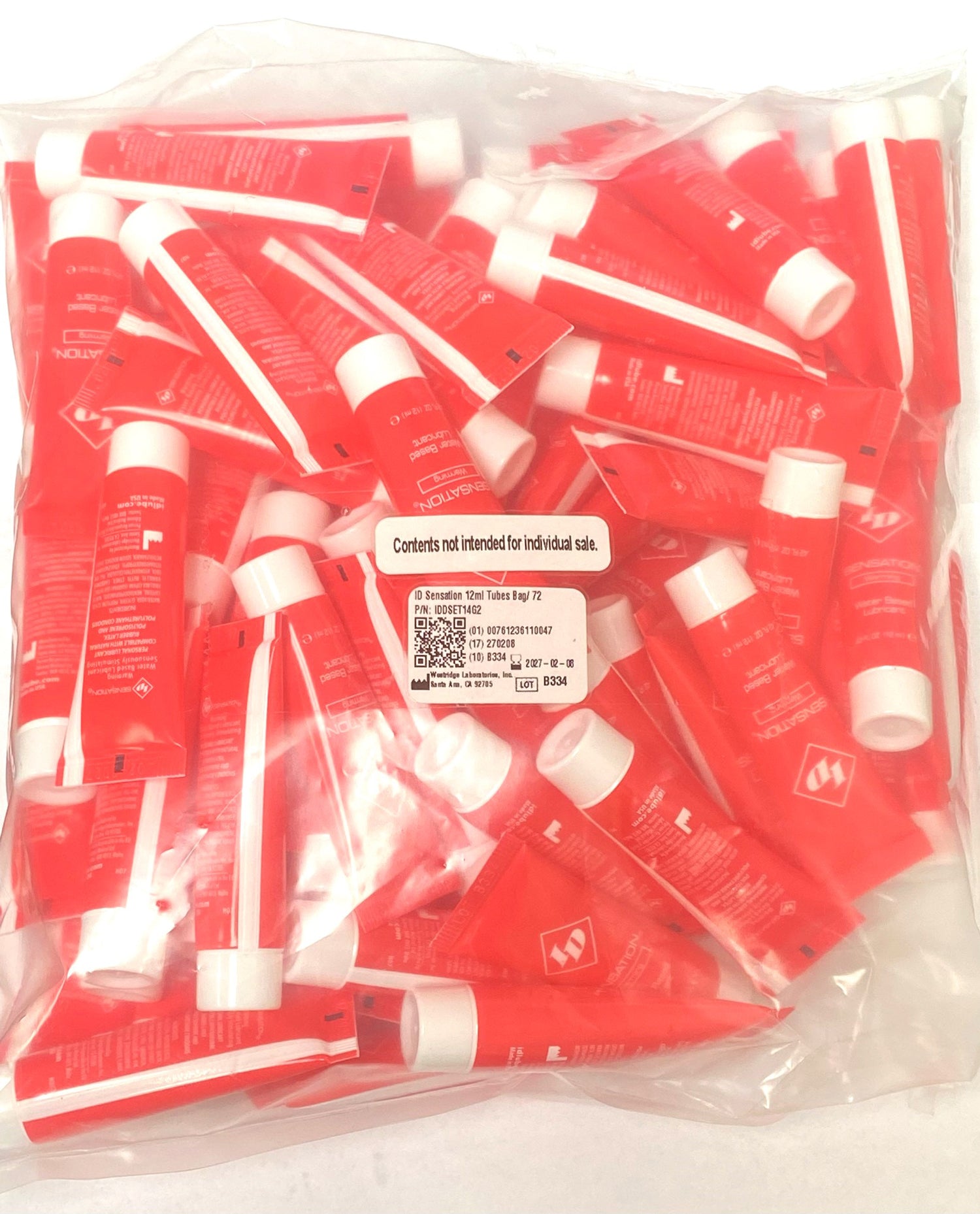 ID Sensation 12 ml Tubes - Bag of 72 Default Title