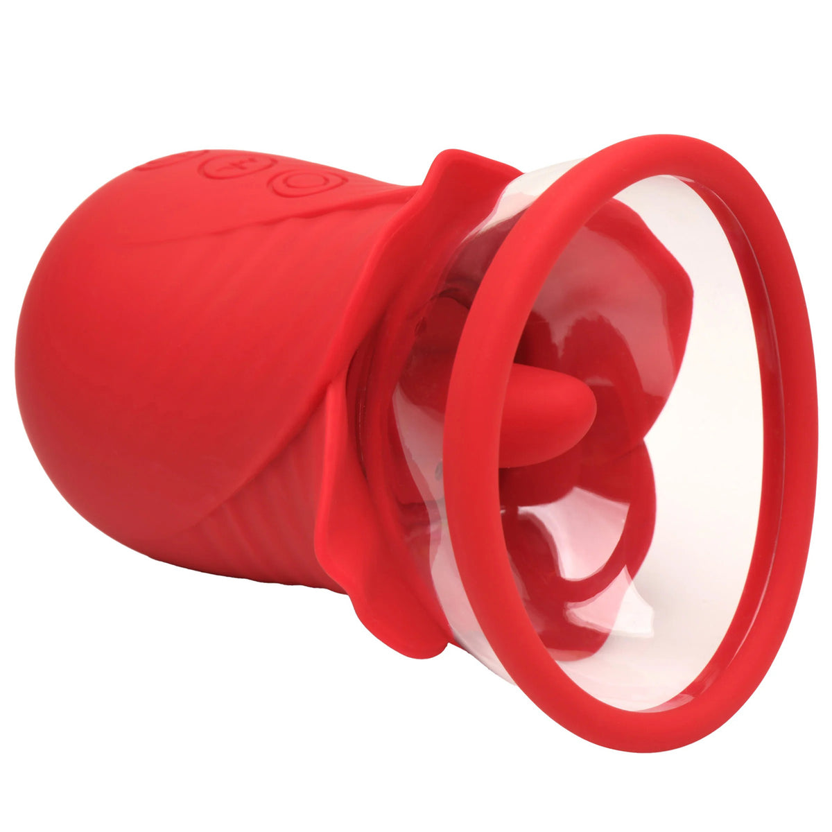 Lily Lover Estimulador de Clítoris Chupador y Vibrador - Rojo
