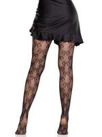 Bow Babe Net Tights O/s - Black
