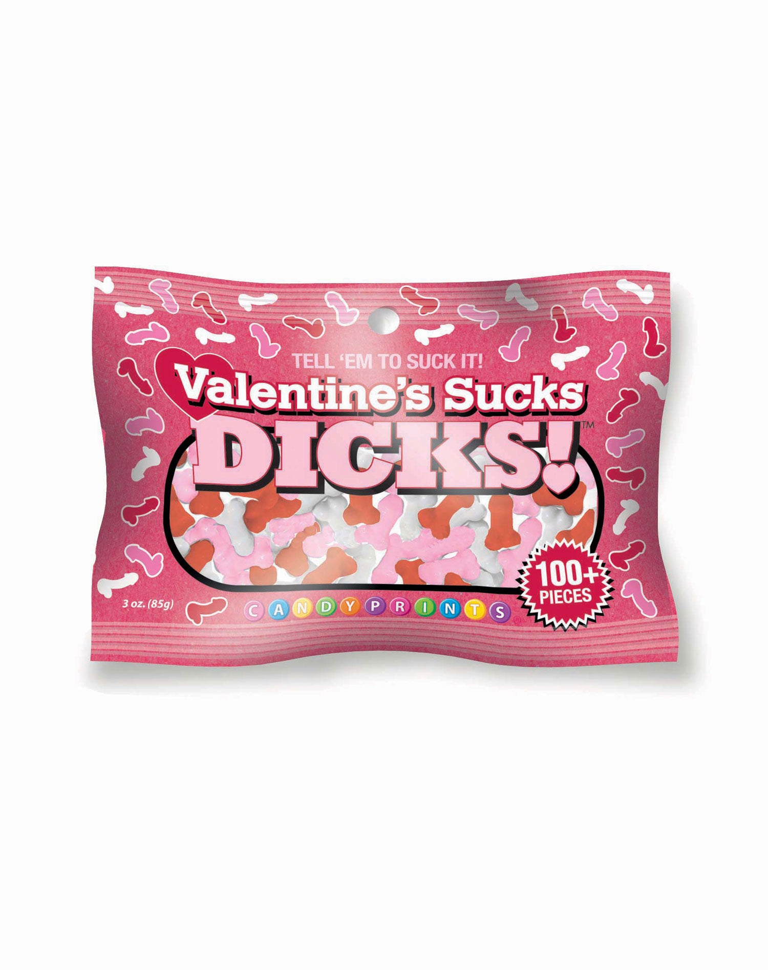 Little Genie Valentine’s Sucks Dicks Candy 3oz Bag — intimate product at Stuffgoodies