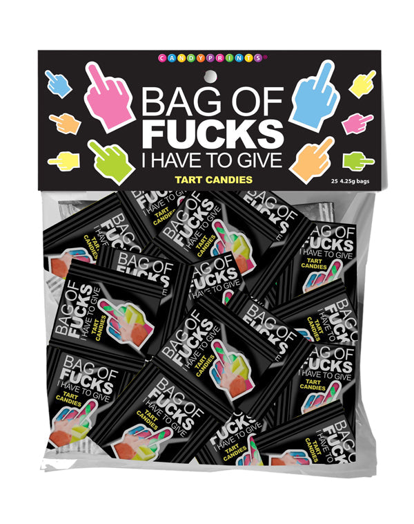 Bag of Fucks I Have to Give Bag of 25 Count