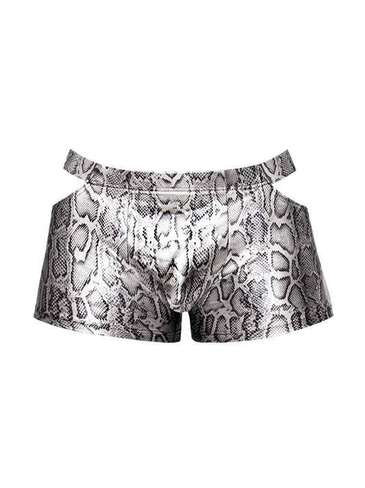 s'naked Pouch Short - Large - Silver/black